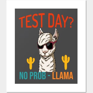 Test Day No Prob-Llama Posters and Art